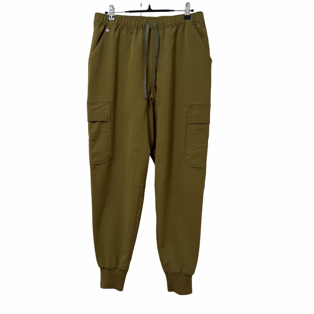 Figs Mens Tansen Cargo Scrub Jogger Pant Size M Martini Olive Uniform Healthcare